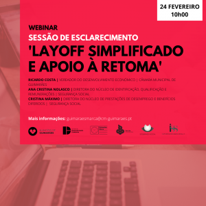 Webinar – ‘Layoff Simplificado e Apoio à Retoma’ | Gratuito