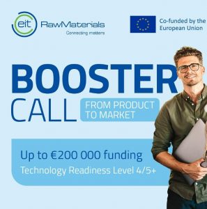 EIT RawMaterials – Booster Call 2022