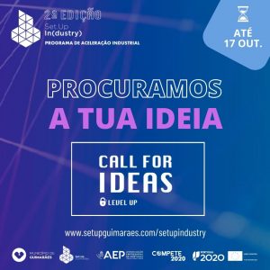 Set.Up In(dustry), Call for Ideas termina a 17 de outubro