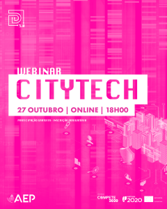 Webinar Citytech: Cidades Inteligentes para Sociedades Inclusivas