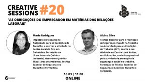 Creative session #20 – As Obrigações do empregador em matérias das relações laborais’