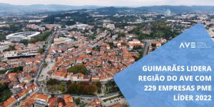 Guimarães lidera região do Ave com 229 empresas PME Líder 2022