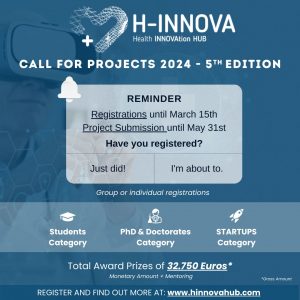 H-INNOVA HUB Call for Projects | Inscrições Abertas