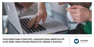 Vouchers para Startups: Candidaturas abertas até 14 de abril para apoiar Produtos Verdes e Digitais