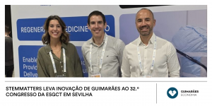 Stemmatters leva inovação de Guimarães ao 32.º Congresso da ESGCT em Sevilha