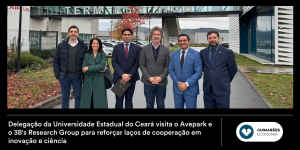 Delegação da Universidade Estadual do Ceará visita o Avepark e o 3B’s Research Group para reforçar laços de cooperação em inovação e ciência